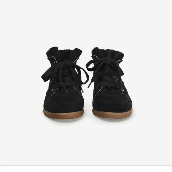 Isabel marant designer platform sneakers size 39 European (size 8 US) - Picture 2 of 4